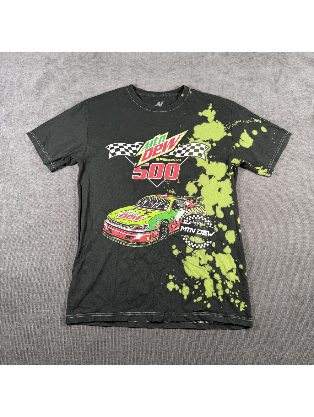 Mountain Dew Speedway 500 Graphic T-Shirt Medium
